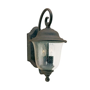 Sea Gull Lighting-Two Light Lantern in Traditional Style-7.5 Inch wide by 14.75 Inch high