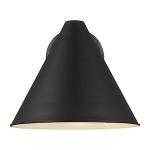 Crittenden-75W One Light Outdoor Wall Lantern in Modern Style-10 Inch wide by 8.5 Inch high - 561355