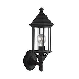 Sea Gull Lighting-Sevier-One Light Outdoor Small Wall Lantern in Traditional Style-6.5 Inch wide by 16.25 Inch high - 561352