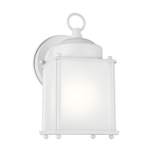 Sea Gull Lighting-New Castle-100W One Light Outdoor Wall Lantern in Traditional Style-4.25 Inch wide by 8.25 Inch high - 692149