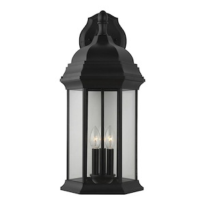 Sevier-3 Light Extra Large Outdoor Downlight Wall Lantern in Traditional Style-12.5 Inch wide by 23.25 Inch high - 1002200