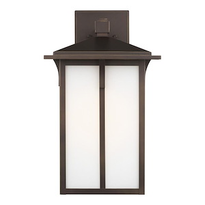 Tomek-1 Light Large Outdoor Wall Lantern-10.5 Inch wide by 18 Inch high - 1002182