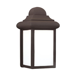 Sea Gull Lighting-Mullberry Hill-One Light Outdoor Wall Lantern in Traditional Style-5.75 Inch wide by 8.75 Inch high - 561329