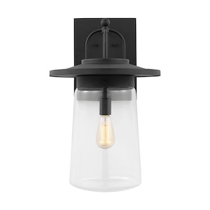 Tybee-1 Light Extra Large Outdoor Wall Lantern In Casual Style-22.25 Inch Tall and 12 Inch Wide - 1255136