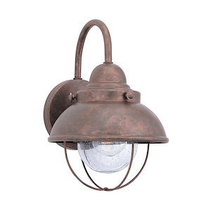 Sea Gull Lighting-Outdoor Wall Bracket in Transitional Style-8 Inch wide by 11.25 Inch high