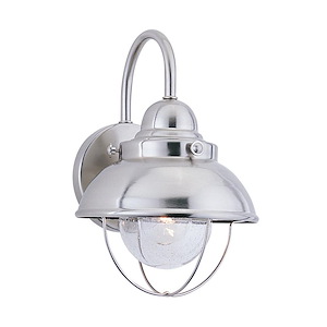Sea Gull Lighting-Outdoor Wall Bracket in Transitional Style-8 Inch wide by 11.25 Inch high