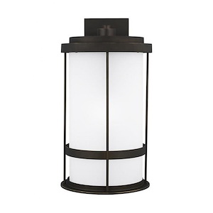 Wilburn-1 Light Extra Large Outdoor Wall Lantern-12.63 Inch wide by 24 Inch high - 1002186