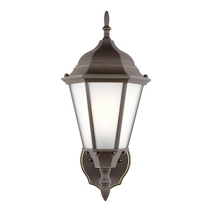 Bakersville-100W One Light Outdoor Wall Lantern in Traditional Style-7.75 Inch wide by 17 Inch high - 561358