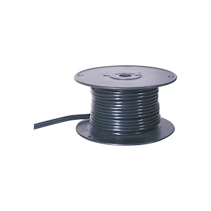 Sea Gull Lighting-Black 100 Feet Cable in Traditional Style-0.375 Inch wide by 0.1875 Inch high