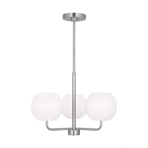 Rory - 3 Light Small Chandelier In Modern Style-14.13 Inches Tall and 21 Inches Wide - 1326776