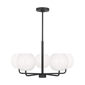Rory - 5 Light Medium Chandelier In Modern Style-14.13 Inches Tall and 26.88 Inches Wide - 1327095