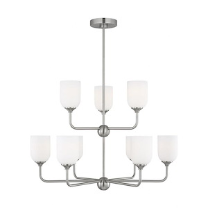 Emile - 9 Light Extra Large Chandelier In Traditional Style-28.13 Inches Tall and 30 Inches Wide