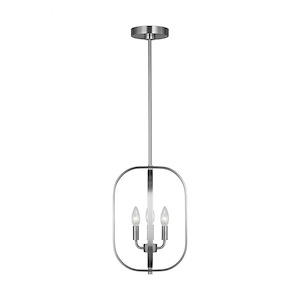 Loretto - 3 Light Chandelier-15 Inch Tall and 10.88 Inch Wide - 1375295