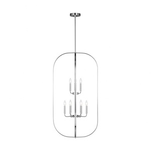 Loretto - 9 Light Chandelier-45.75 Inch Tall and 24 Inch Wide - 1375298