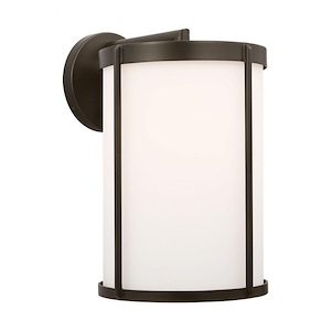 Luning - 1 Light Large Outdoor Wall Lantern-9.88 Inch Wide - 1375313