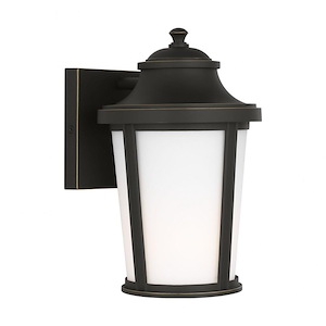 Portola - 1 Light Small Outdoor Wall Lantern-10.5 Inch Tall and 6.63 Inch Wide - 1375316