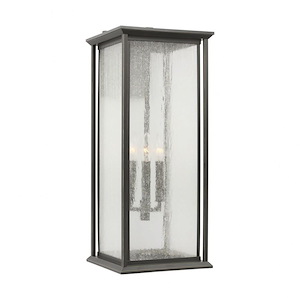 Audley - 3 Light Extra Large Outdoor Wall Lantern-24 Inch Tall and 9.75 Inch Wide - 1375325