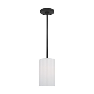 Rhett - 1 Light Mini Pendant In Modern Style-10 Inches Tall and 6 Inches Wide - 1326778