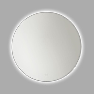 Cadre - 39W 1 LED Round Framed Mirror-36 Inch Tall and 36 Inch Wide - 1371842