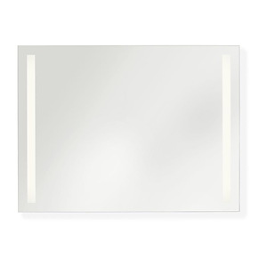 Lustro - 35W 1 LED Rectangle Frameless Mirror-36 Inch Tall and 48 Inch Wide - 1371847
