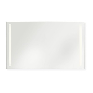 Lustro - 35W 1 LED Rectangle Frameless Mirror-36 Inch Tall and 60 Inch Wide - 1371848