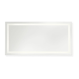 Mera - 62W 1 LED Rectangle Frameless Anti Fog Mirror-36 Inch Tall and 72 Inch Wide - 1371854