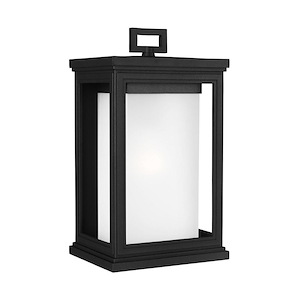 Feiss Lighting-Roscoe-Outdoor Wall Lantern in Transitional Style- 7.5 Inch Wide by 13.5 Inch High made with StoneStrong for Coastal Environments