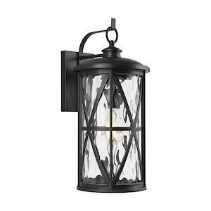 Millbrooke-Outdoor Wall Lantern in Traditional Style-Inch Wide by 19.25 Inch High made with StoneStrong for Coastal Environments - 1276516