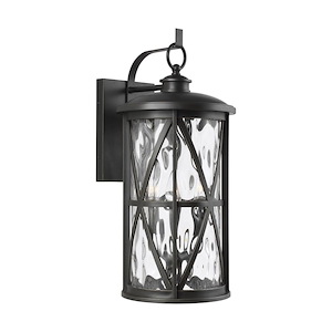 Millbrooke-Outdoor Wall Lantern in Traditional Style-Inch Wide by 22.25 Inch High made with StoneStrong for Coastal Environments - 1276623