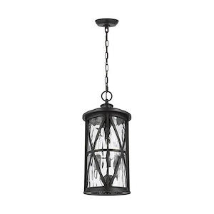Feiss Lighting-Millbrooke Pendant 3 Light made with StoneStrong for Coastal Environments