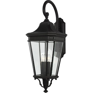 Feiss Lighting-Cotswold Lane-Outdoor Wall Lantern Aluminum Approved for Wet Locations in Traditional Style-13.63 Inch Wide by 36.25 Inch High - 692304