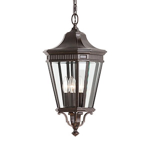 Feiss Lighting-Cotswold Lane-Pendant 3 Light in Traditional Style-9.5 Inch Wide by 21.5 Inch High - 276631