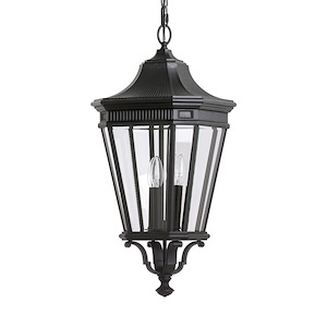 Cotswold Lane-Pendant 3 Light in Traditional Style-12 Inch Wide by 26.5 Inch High - 276629