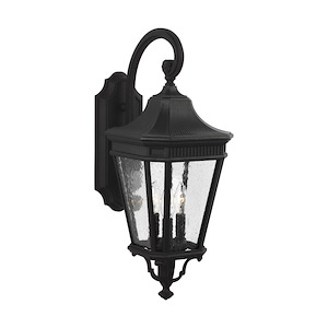 Cotswold Lane-Outdoor Wall Light Traditional Aluminum Approved for Wet Locations in Traditional Style-9.5 Inch Wide by 23.75 Inch High - 1214371