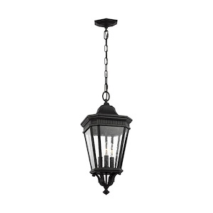 Cotswold Lane-21.5 Inch Three Light Outdoor Hanging Lantern - 1214125