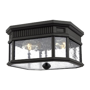 Cotswold Lane-Two Light Flush Mount in Traditional Style-11.5 Inch Wide by 6.63 Inch High - 1214443