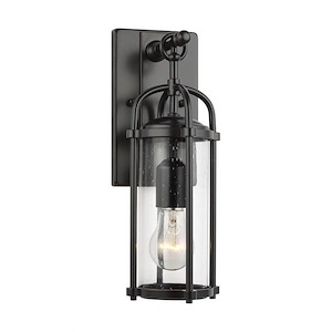 Feiss Lighting-Dakota-Outdoor Wall Lantern Stainless Steel Approved for Wet Locations in Transitional Style-6.13 Inch Wide by 16.88 Inch High