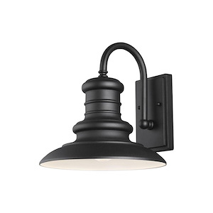 Feiss Lighting-Redding Station-Medium Outdoor Wall Light Aluminum Approved for Wet Locations in Period Inspired Style-12 Inch Wide by 12.5 Inch High - 897743