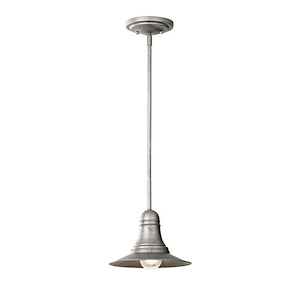 Feiss Lighting-Urban Renewal-Large Pendant 1 Light in Period Inspired Style-9 Inch Wide by 6.75 Inch High - 1276552