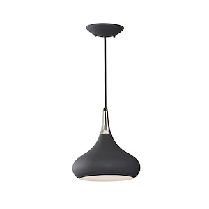 Feiss Lighting-Belle-Mini-Pendant 1 Light in Transitional Style-10 Inch Wide by 10.44 Inch High