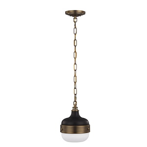 Feiss Lighting-Cadence-Pendant 1 Light in Period Inspired Style-8 Inch Wide by 10.88 Inch High - 423333