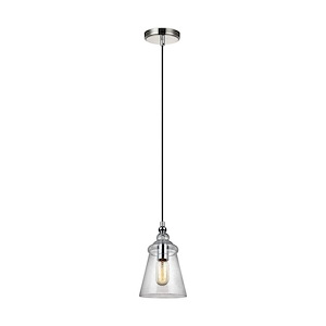 Feiss Lighting-Loras-Pendant 1 Light in Traditional Style-5.75 Inch Wide by 9.5 Inch High
