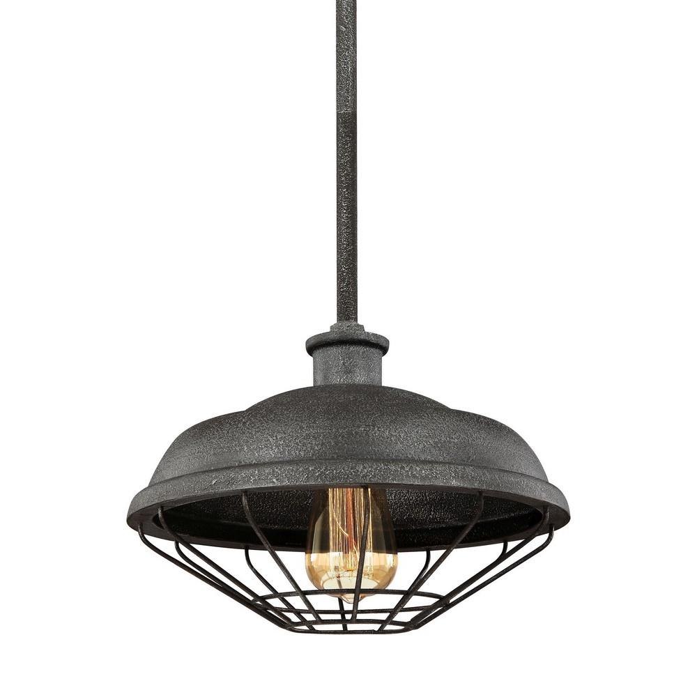  Ceiling Pendant Light, Retro Industrial Style, Single