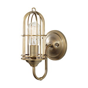 Urban Renewal-One Light Wall Bracket in Period Inspired Style-5.5 Inch Wide by 12.25 Inch High - 392824