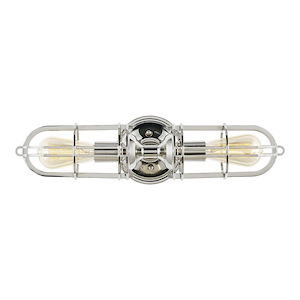 Urban Renewal-Two Light Wall Bracket in Period Inspired Style-5.5 Inch Wide by 20.25 Inch High - 392823
