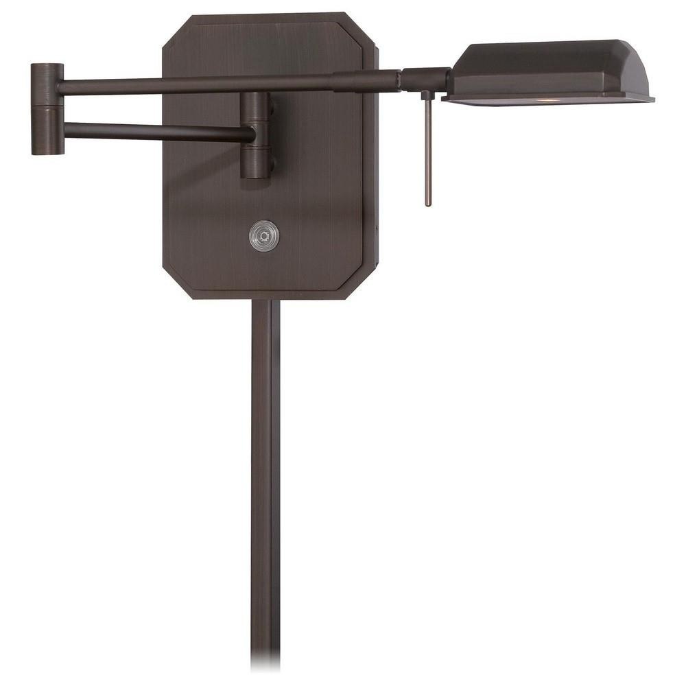George-Kovacs-Lighting---P4348-647---George's-Reading-Room---14-Inch-8W-1- LED-Swing-Arm-Wall-Sconce