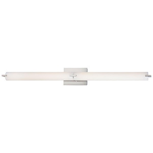 Tube-80W 2 LED Bath Vanity in Contemporary Style-39.75 Inches Wide by 4.75 Inches Tall