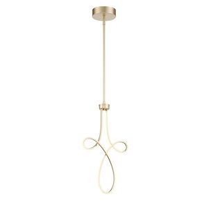 Astor - 25W 1 LED Mini Pendant-20.5 Inches Tall and 12 Inches Wide - 1294733