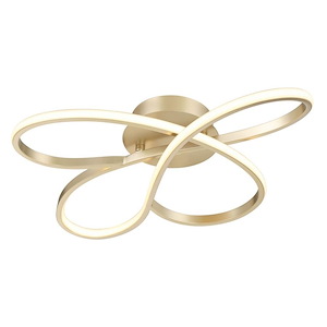 Astor - 24W 1 LED Flush Mount-5 Inches Tall and 20 Inches Wide - 1294736