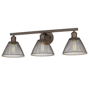 Carver - 3 Light Bath Vanity-8.75 Inch Tall and 27.5 Inch Wide - 1405614